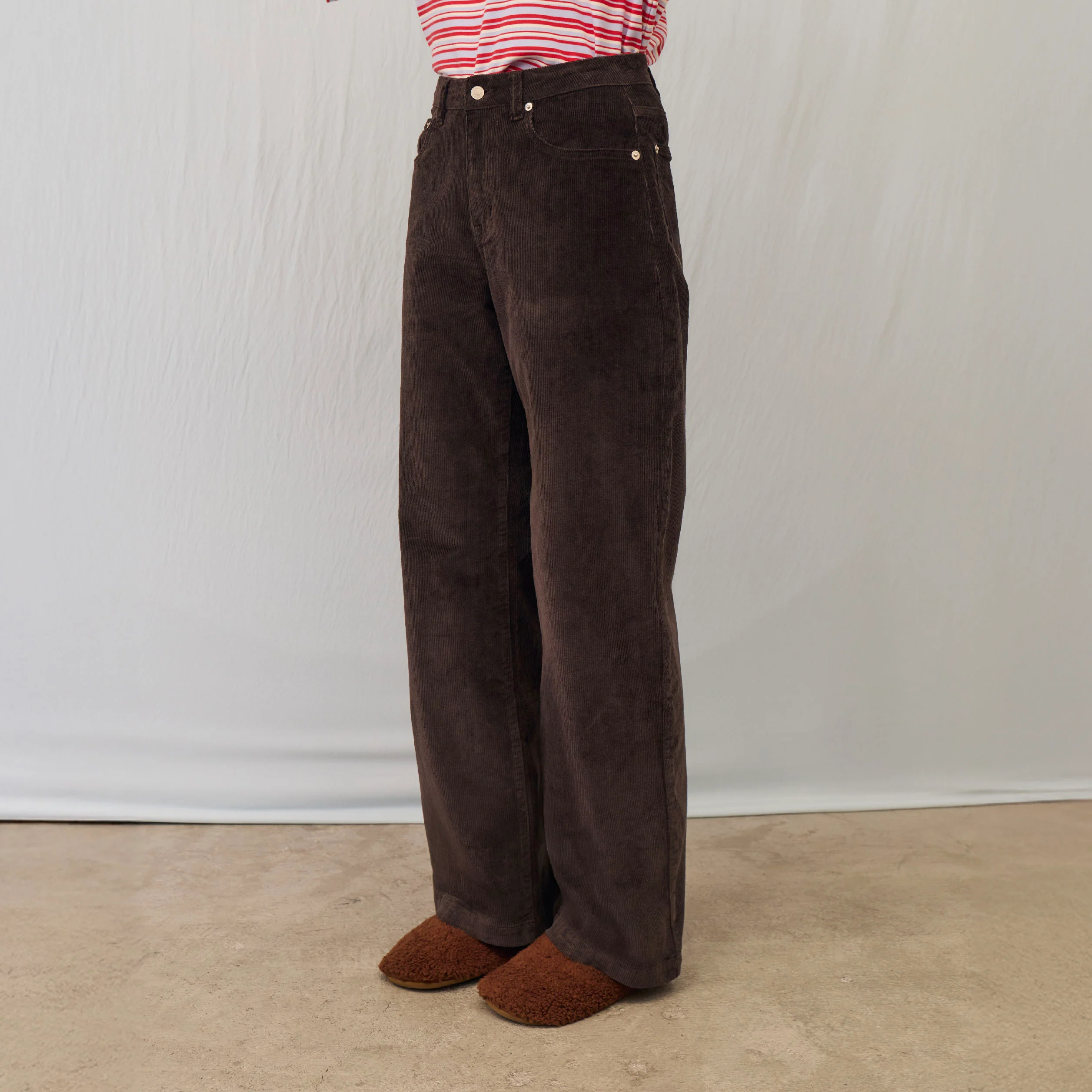 Sanctuary Corduroy Pants | Warm Chestnut - Image 4