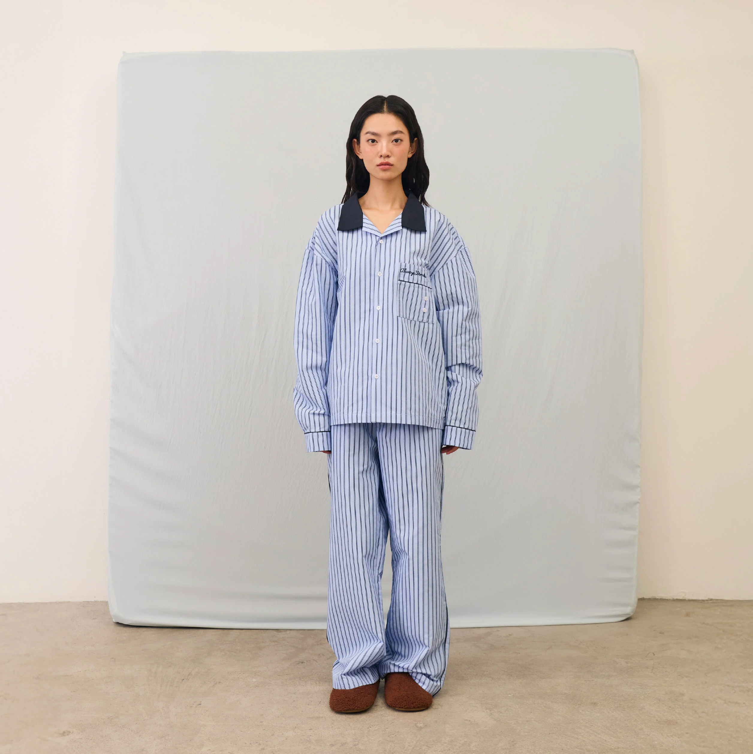Sanctuary Lounge Set | Cozy Sky stripe - Image 2