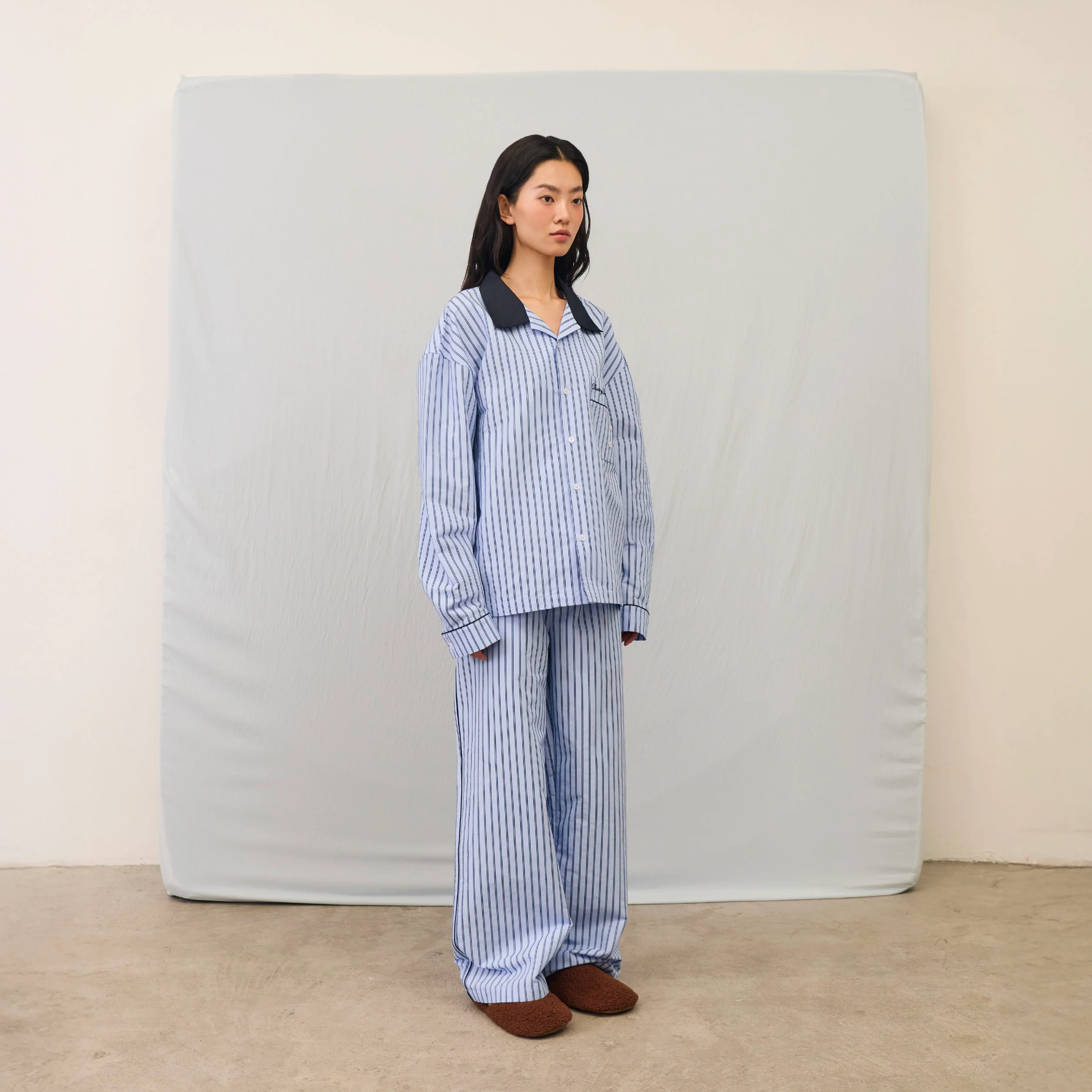 Sanctuary Lounge Set | Cozy Sky stripe - Image 3