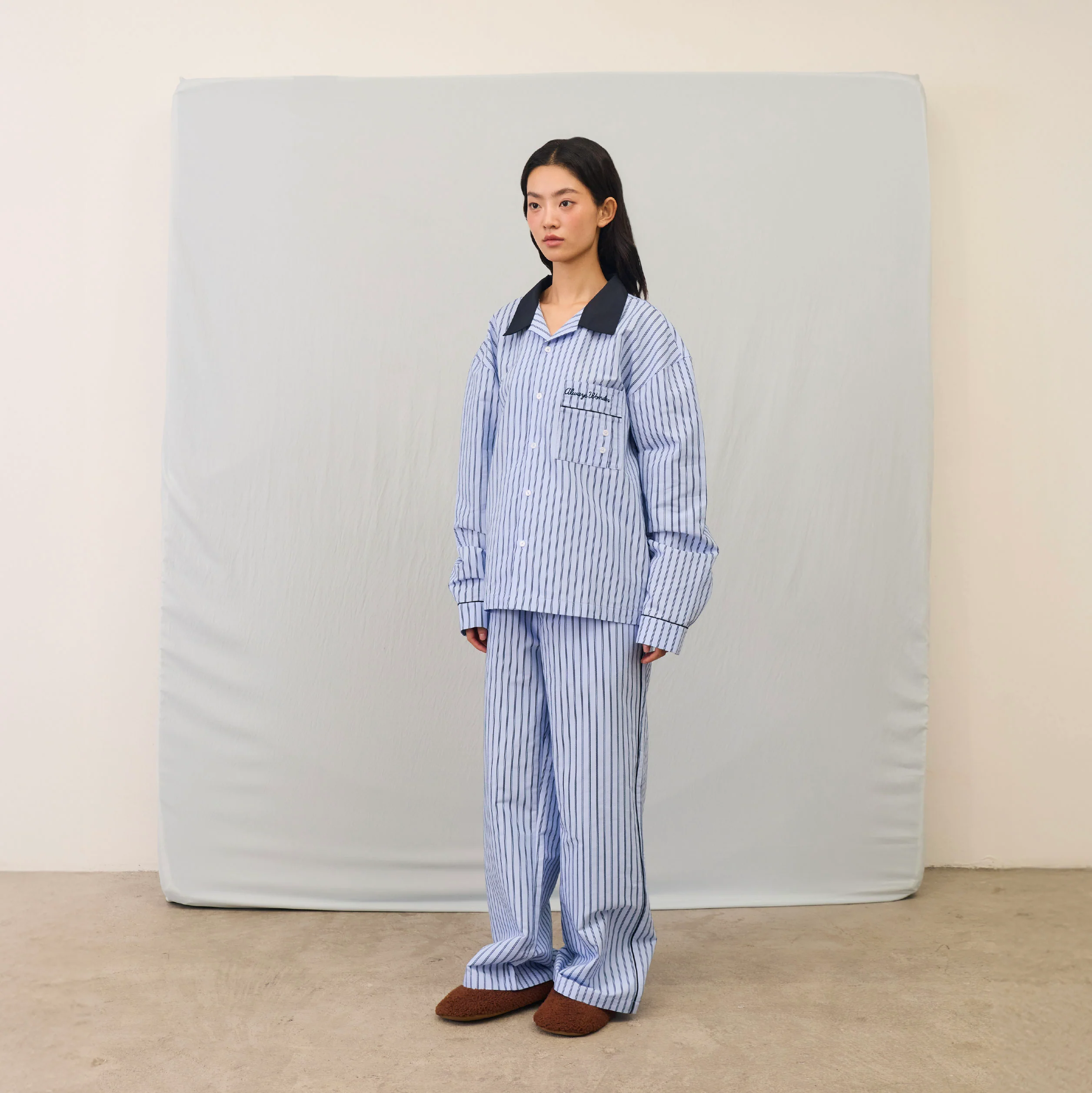 Sanctuary Lounge Set | Cozy Sky stripe - Image 4