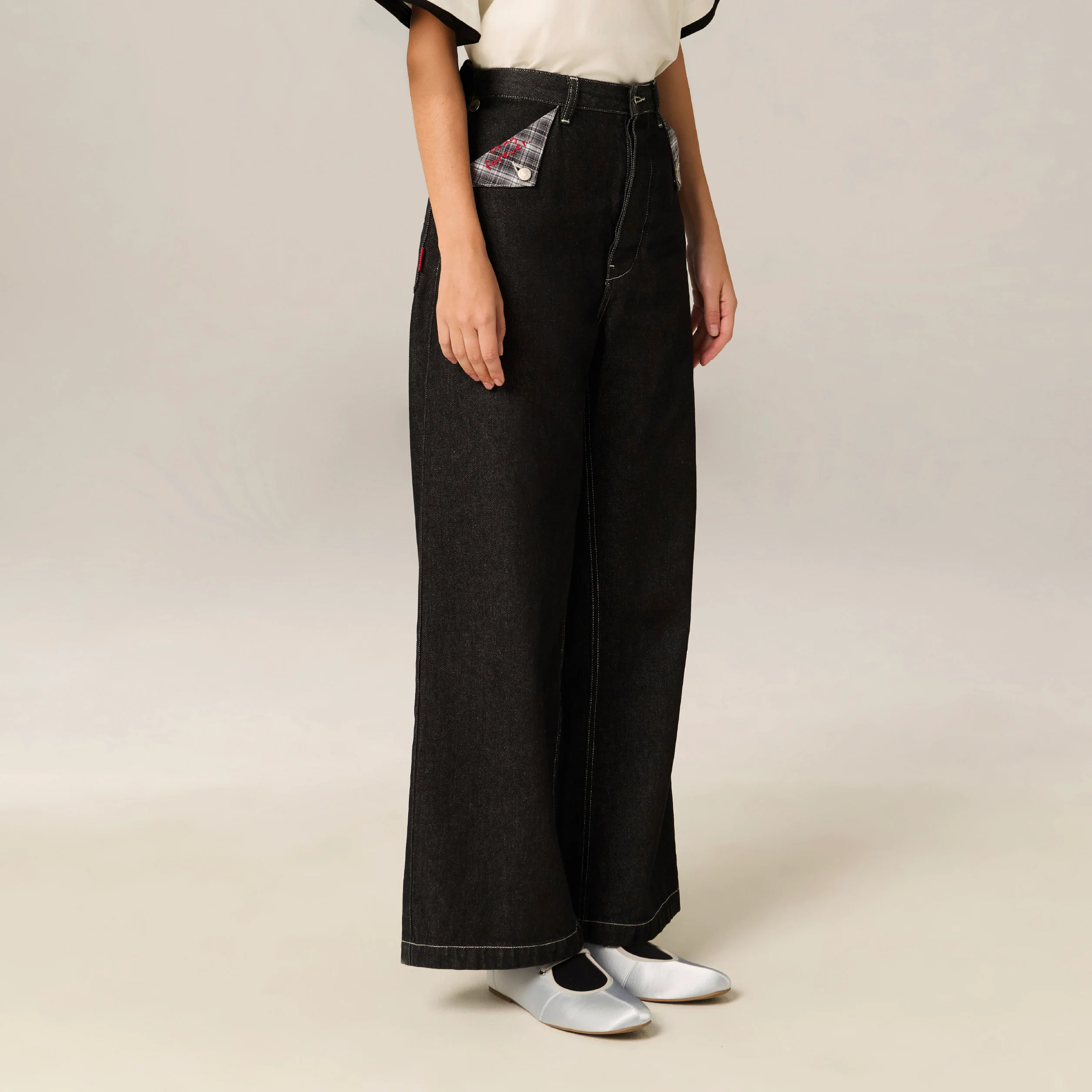 Stay Forever Denim Pants | Midnight Silence - Image 4