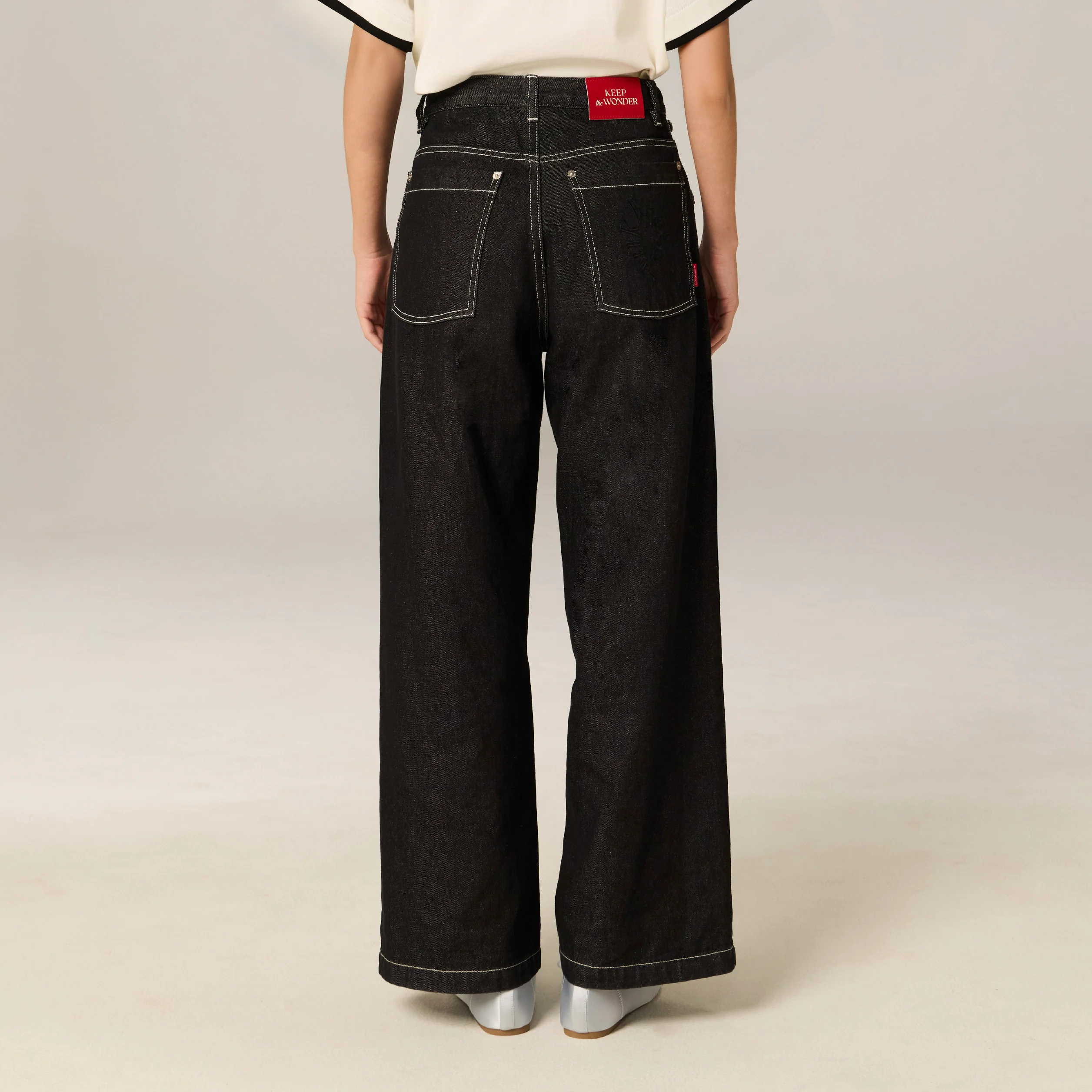 Stay Forever Denim Pants | Midnight Silence - Image 5