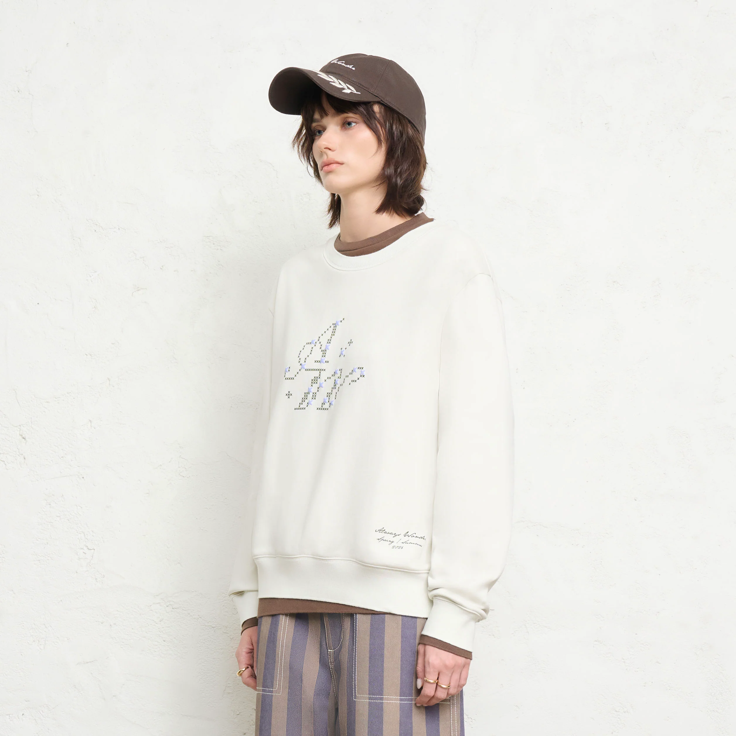 Sunframe Sweater | Ivory Petal - Image 3