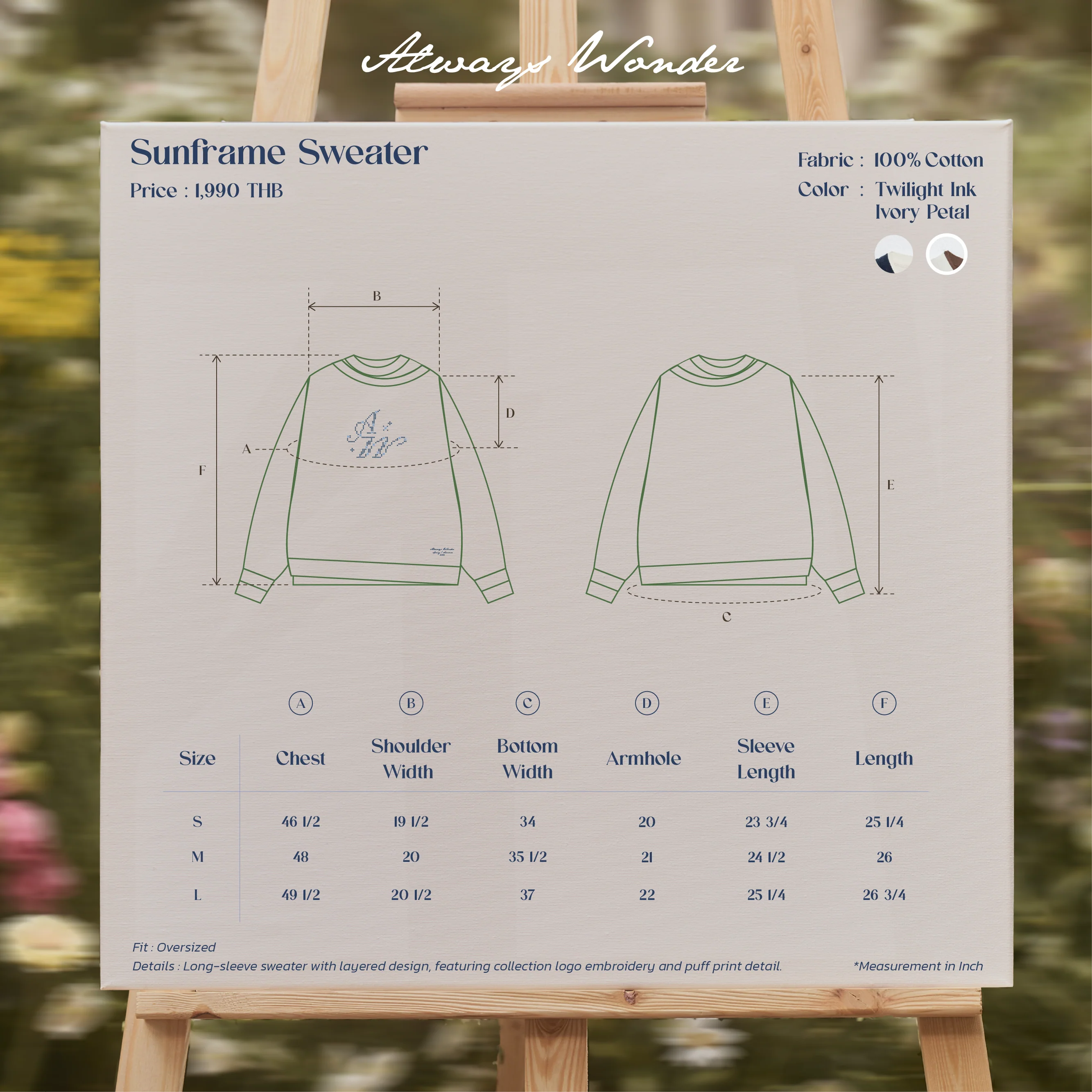Sunframe Sweater | Ivory Petal - Image 7