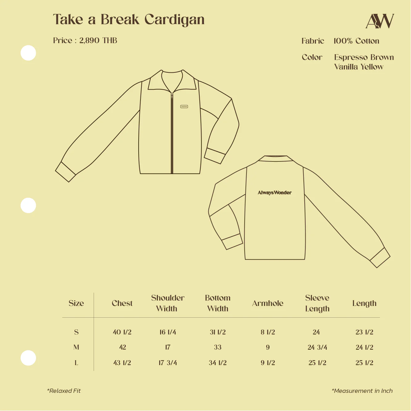 Take a Break Cardigan | Vanilla Yellow - Image 7