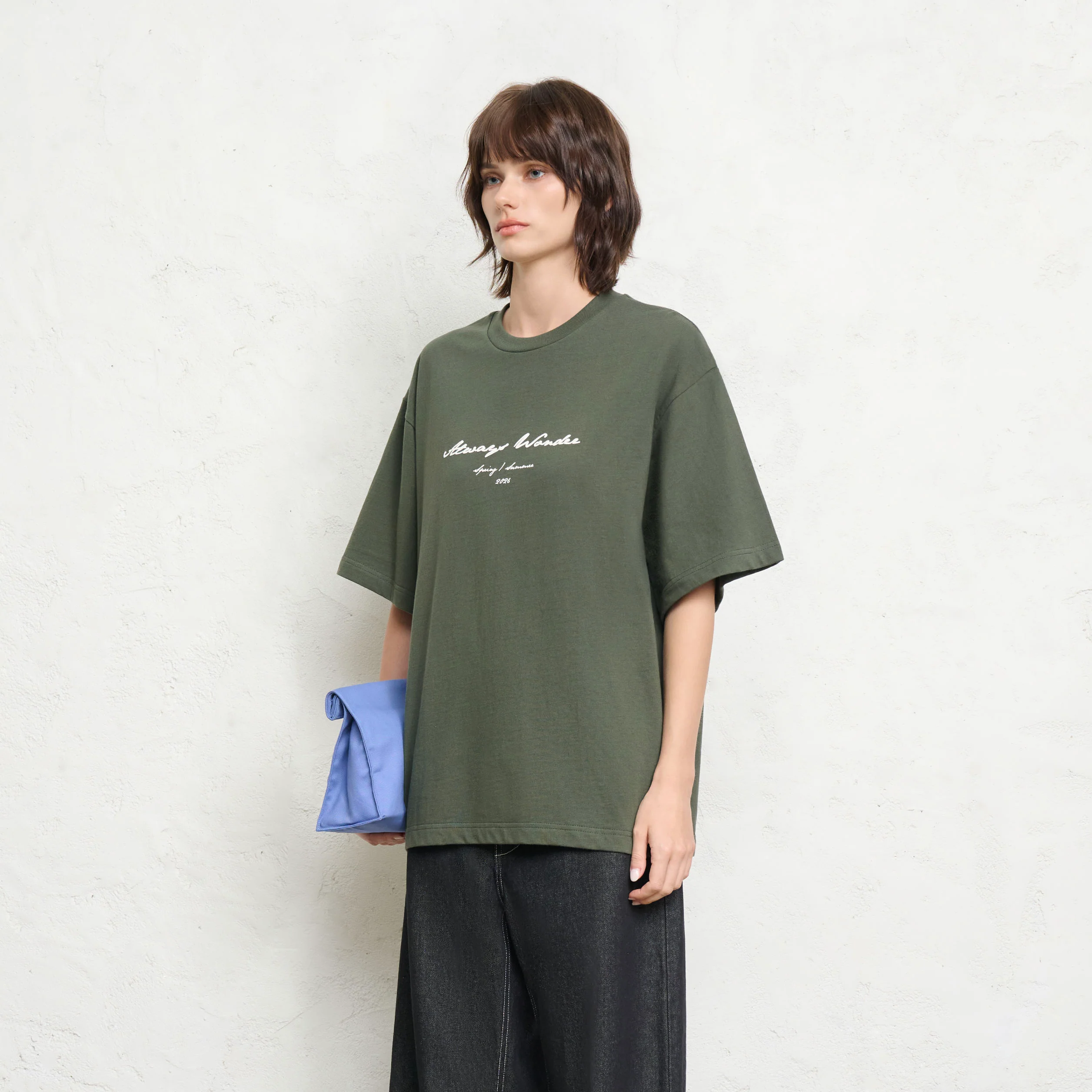 The Picnic Tee | Green Moss - Image 3