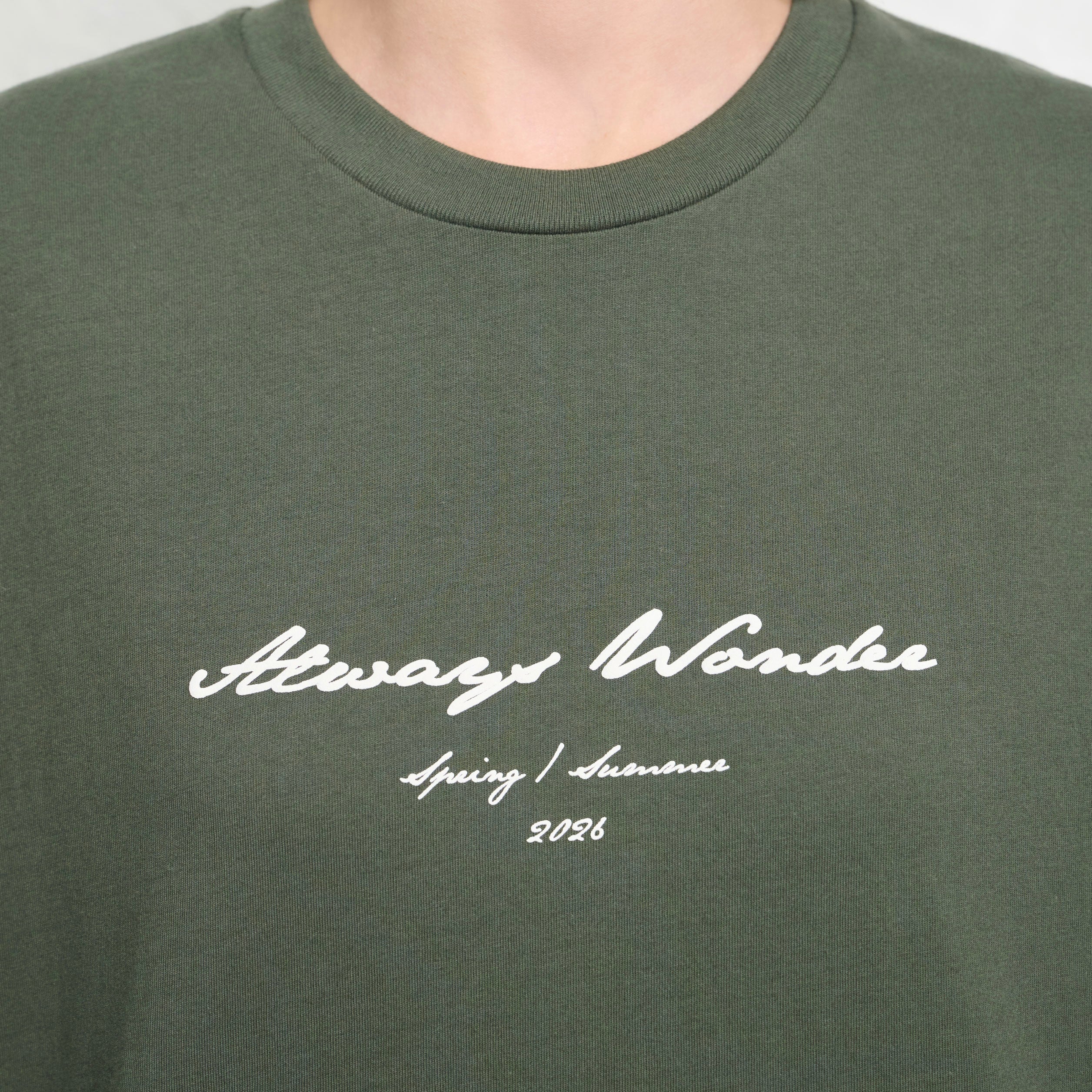 The Picnic Tee | Green Moss - Image 6