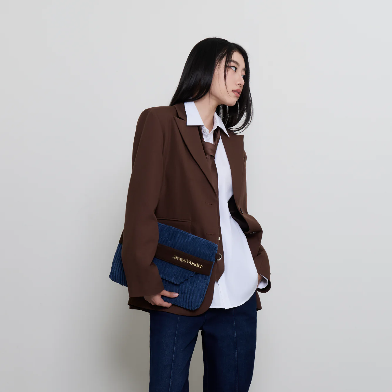 To-Go Corduroy Carrier | Oxford Blue - Image 3