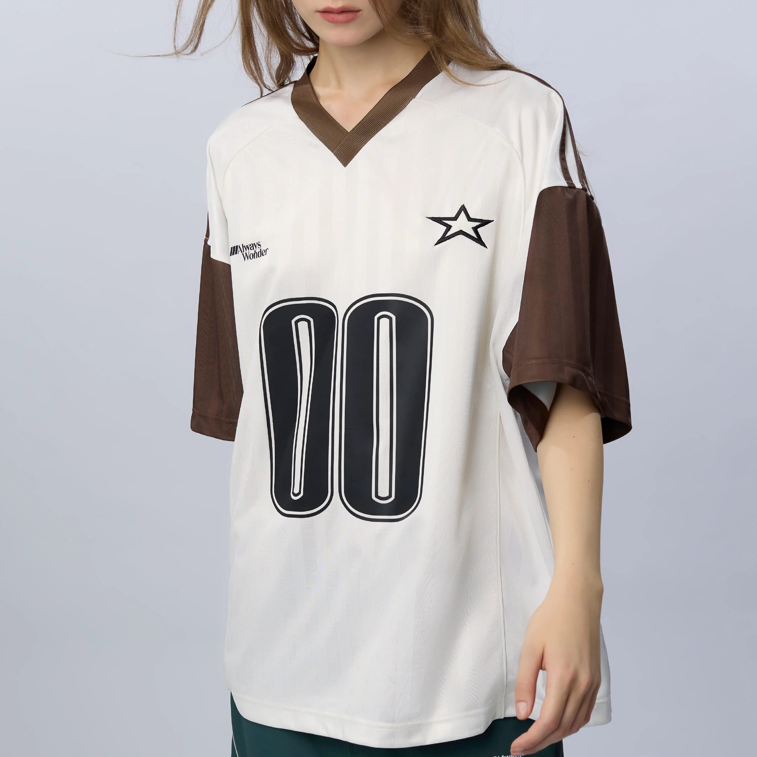 Varsity Play Jersey | Ivory-Tan brown - Image 5