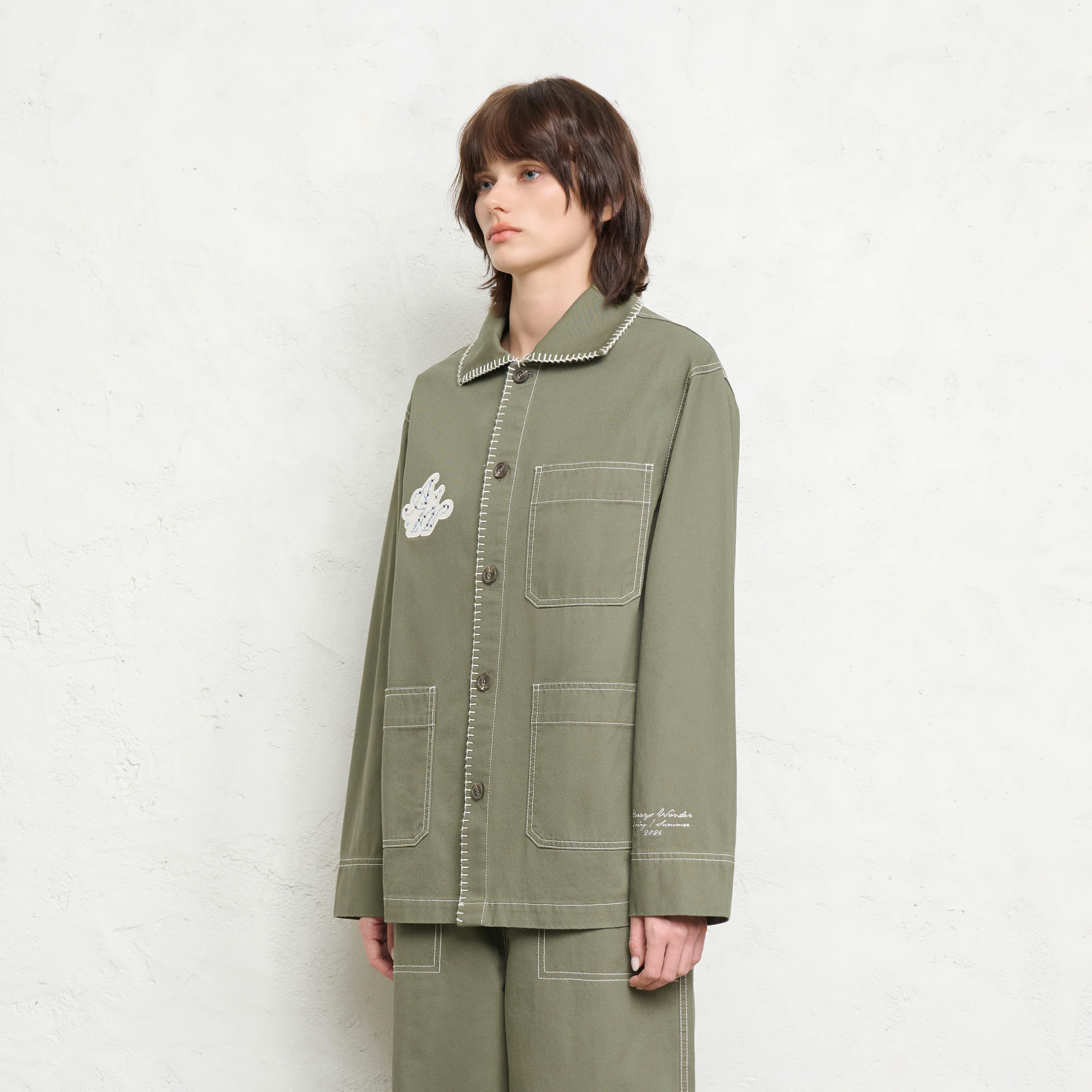 Sunlit Garden Blazer | Green Moss - Image 4